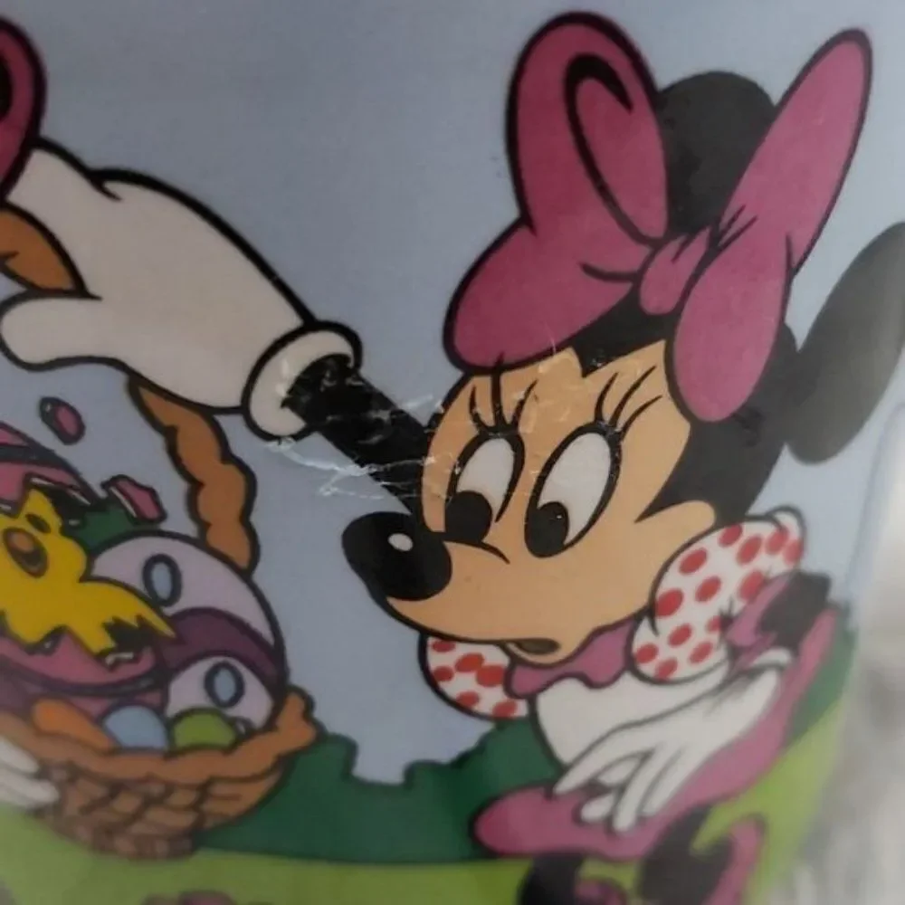 Vintage 80s Disney Applause Mickey & Minnie Coffee Mug
